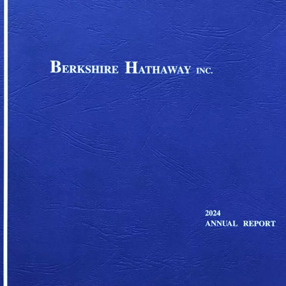 BERKSHIRE HATHAWAY 2024 - 25 ANNUAL REPORT WARREN BUFFETT MUNGER RARE JUST OUT!